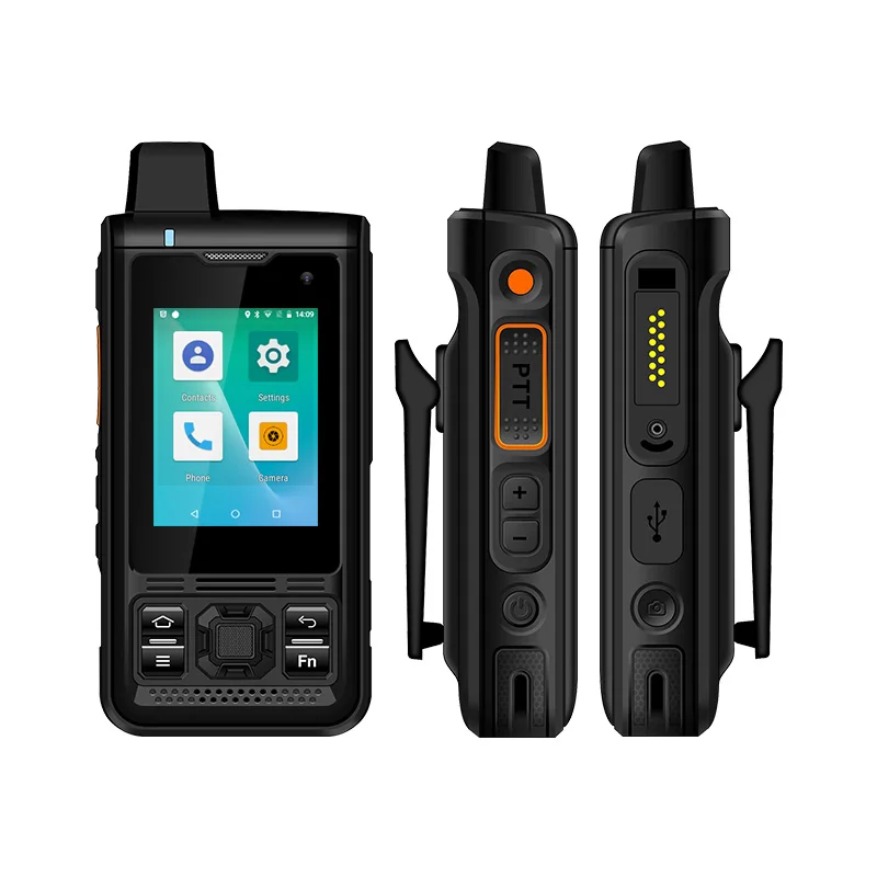  UNIWA B8000 2 40 дюймов сенсорный экран Zello Android PTT иди и болтай Walkie Talkie “иди тревожная кнопка + 16 Гб NFC