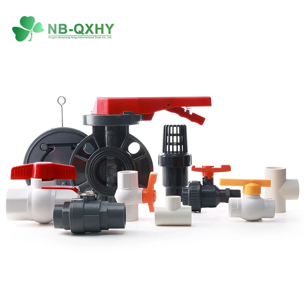 Wholesale Type  PVC/CPVC/UPVC Various Plastic Valves for Water Supply with DIN ANSI BS JIS standard