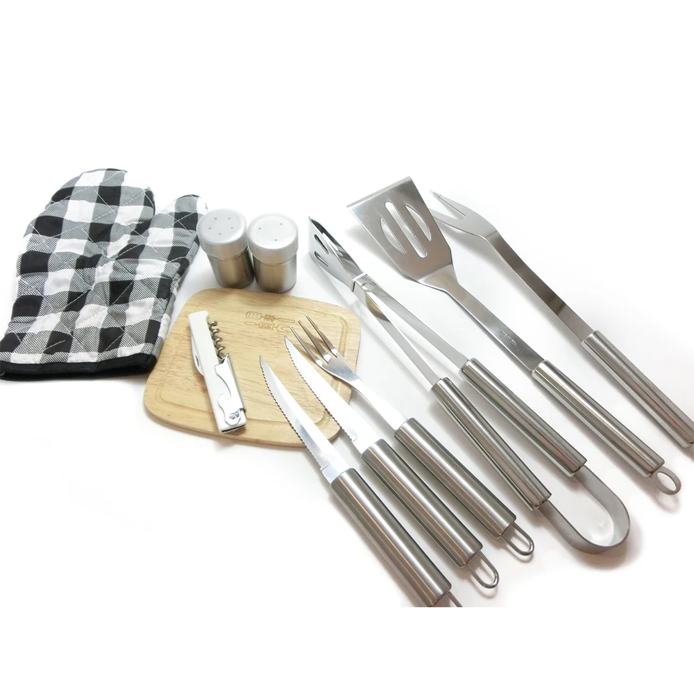 BBQ Picnic Cooler Bag And Braai Set Insulated 9-12 Pcs Nylon Cooler Bag Set