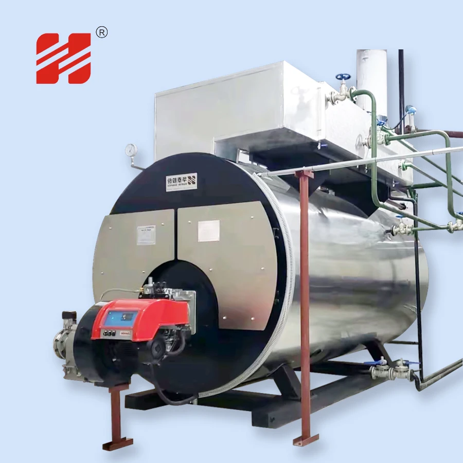 Автоматический горизонтальный газ 1 2 3 4 6 8 10 15 20, природное дизельное масло сжиженного углеводородного газа, Кальдера пара, промышленное производство