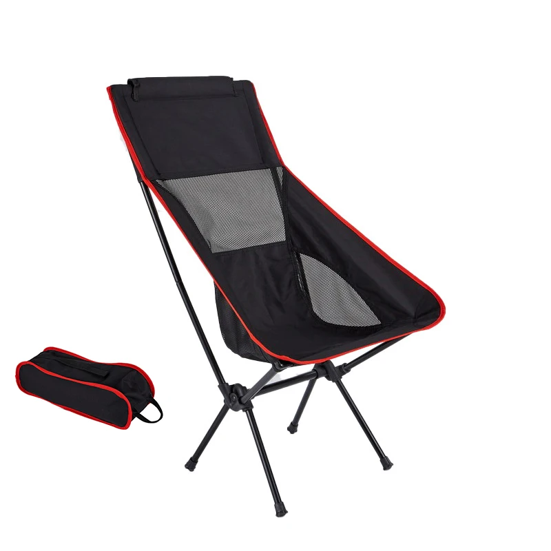 
 Спортивный и уличный пляжный стул с высокой спинкой для кемпинга  