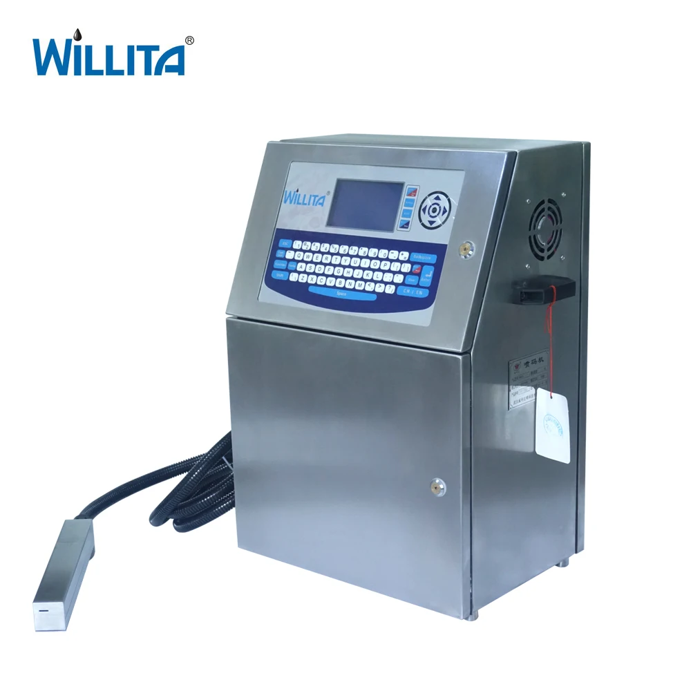 Cij Continuous Small Character Inkjet Marking/Coding Printer for Product Day Printing/Water Bottle/Carton Boxes/PVC