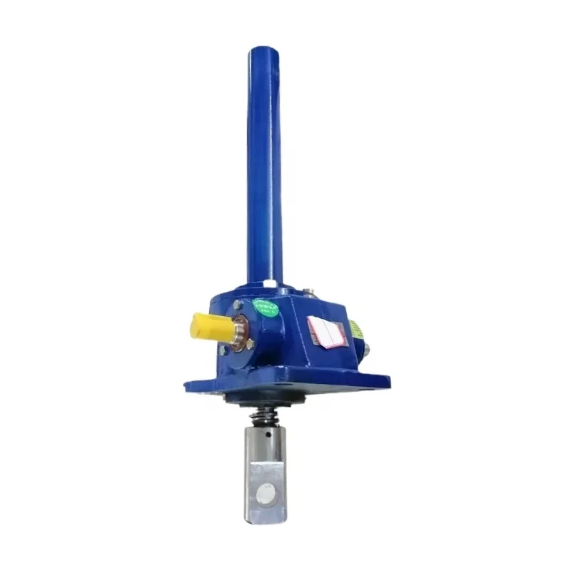 Swl 0.5T 1T 2.5T 5T 10T 15T Series Stainless Steel Worm Gear Jacks Linear Manual car Mechanical Lift Landing Electric Reducer