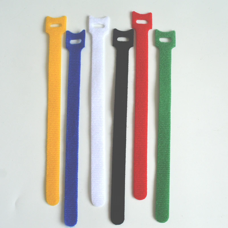 OEM Soft Stretchy Fasteners Stretch Strong Elastic Strap With Buckle Cable Tie Hook And Loop