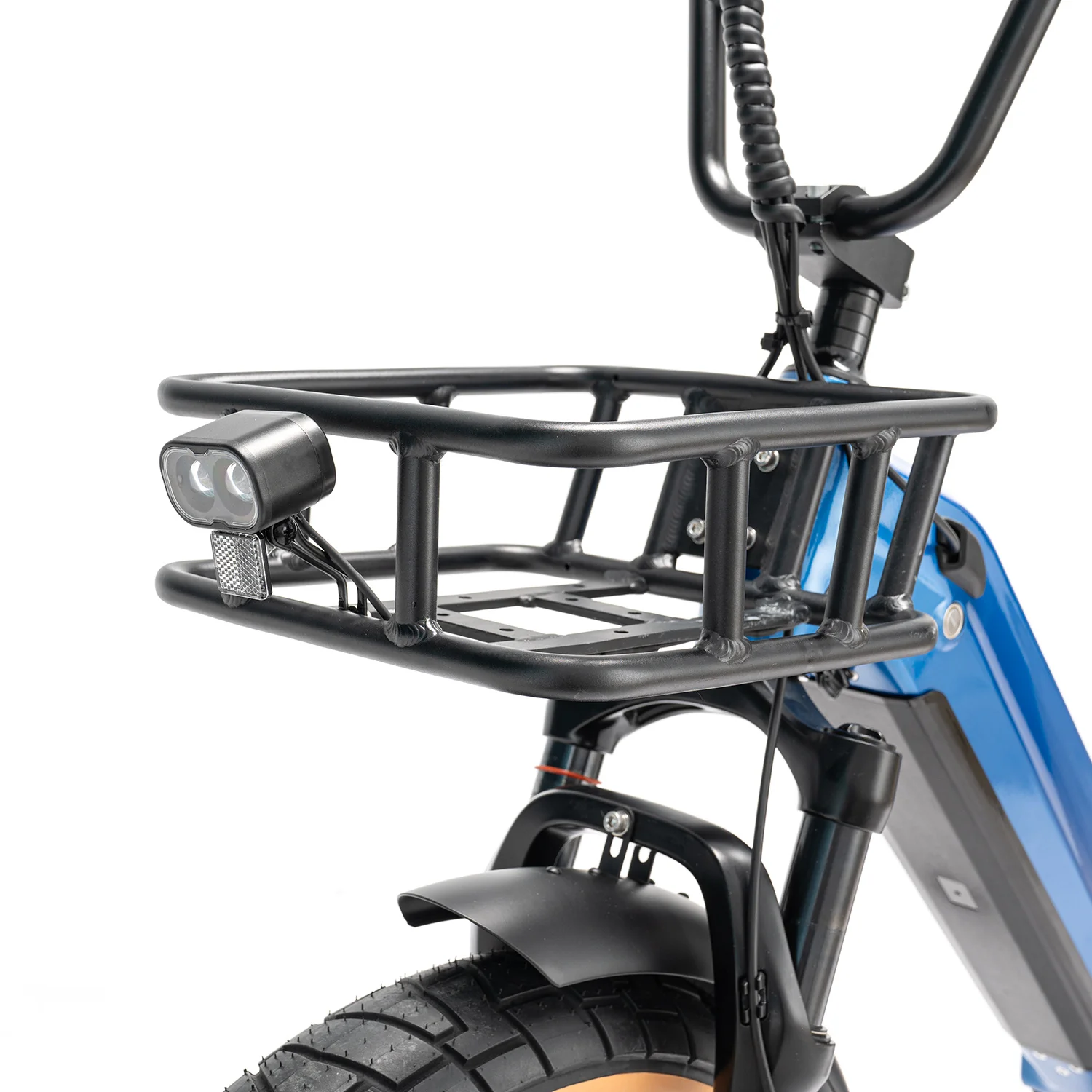 City Ebike fat tire 750w Electric Bicycle with front&rear basket