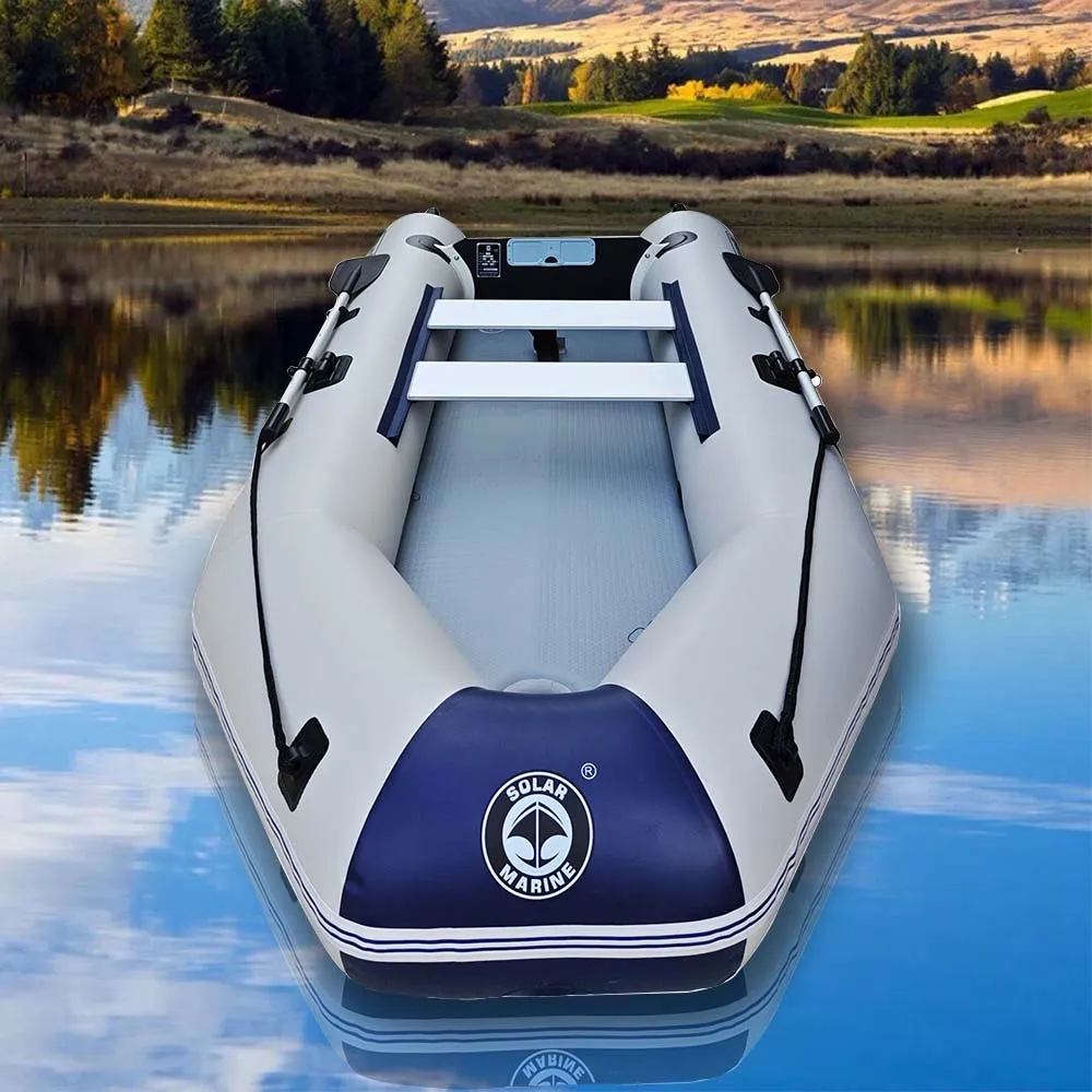 China Professional Boat Manufacturer 3.6m Inflatable Fishing Sport Boat 6 Persons Rowing Kayak Transom Speed Dinghy