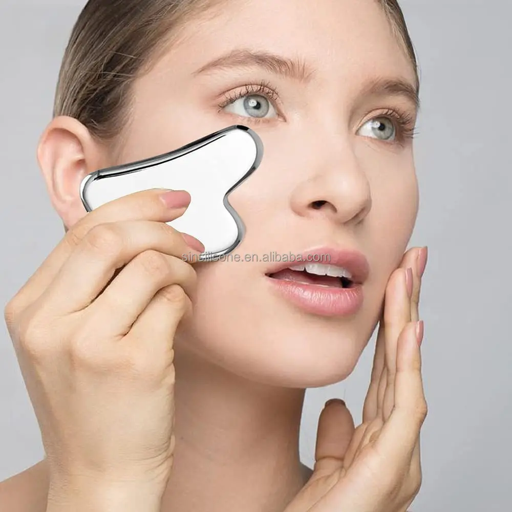 H-Brotaco Stainless Steel Gua Sha Scraping Massage Tool Set IASTM Tools Great Soft Tissue Mobilization Tool