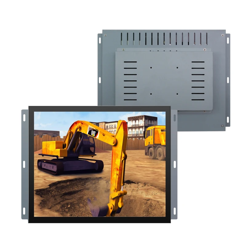 17 19 inch big portable open frame pot o gold touch screen monitor