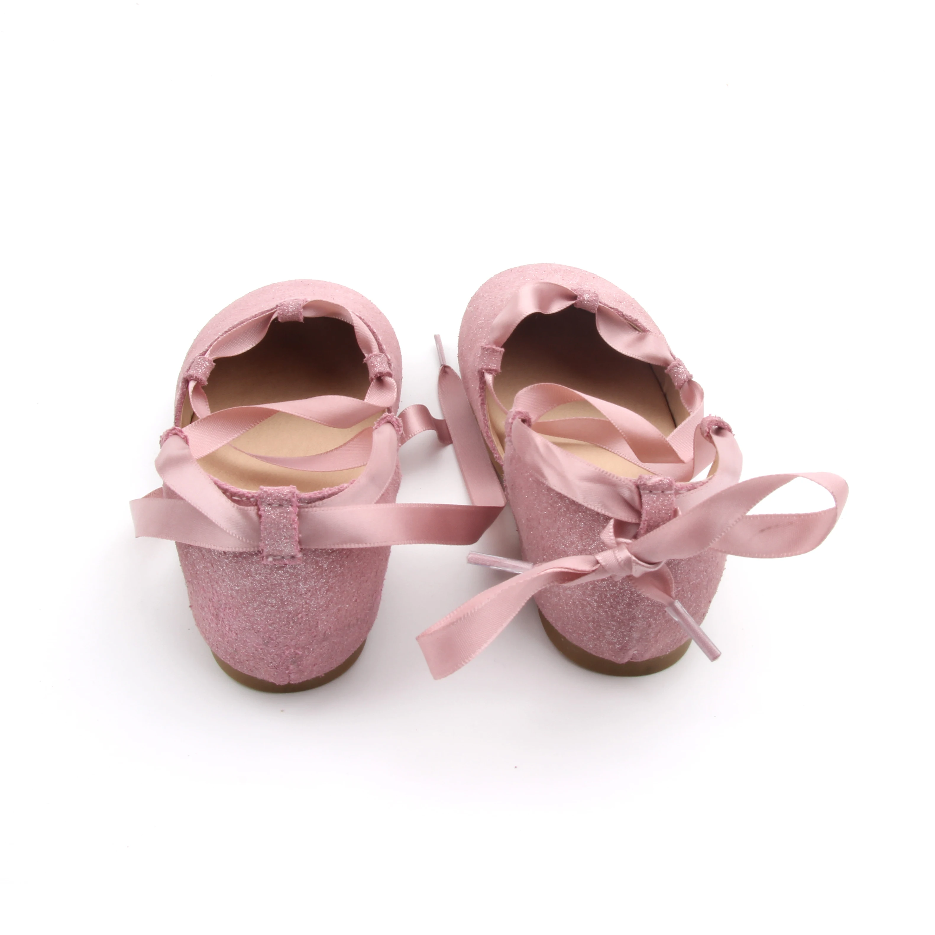  Glitter Leather Girls Kids Ballet Dancing Shoes Children