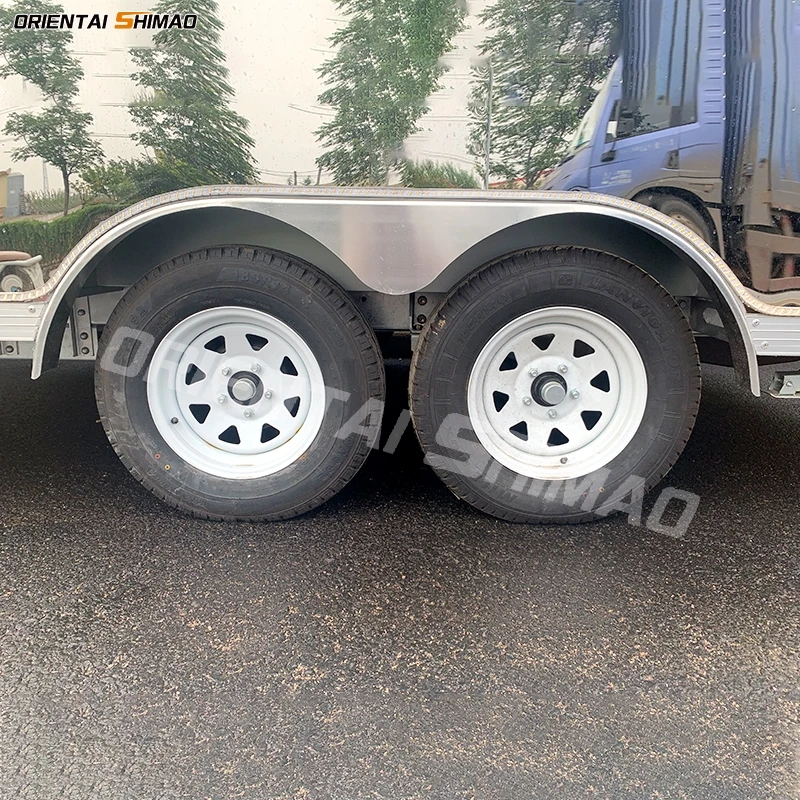 Oriental shimao mobile street fast food vending trailer food truck