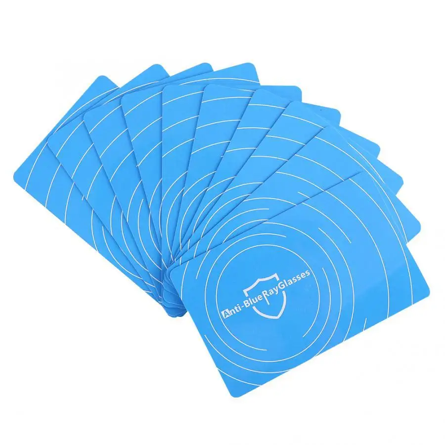  Низкая цена оптовая продажа тестер Anti-Blue Light Protect Blue Ray блокировщик Тестовая карта для