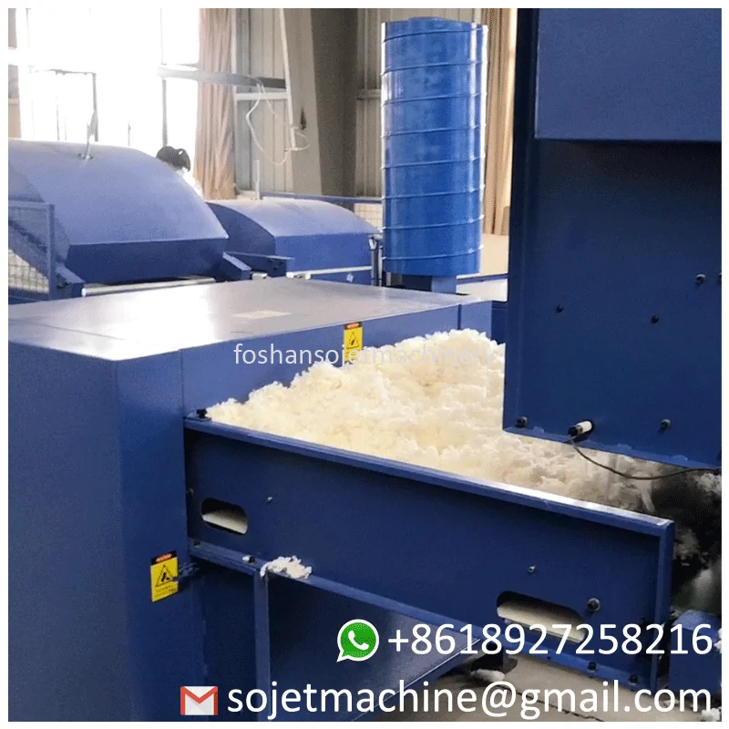 China factory automatic pillow making machine for cushions filling machine high production line for all fiber types
