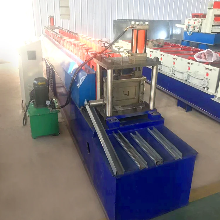 
Light steel main channel making iron door frame forming machinery 