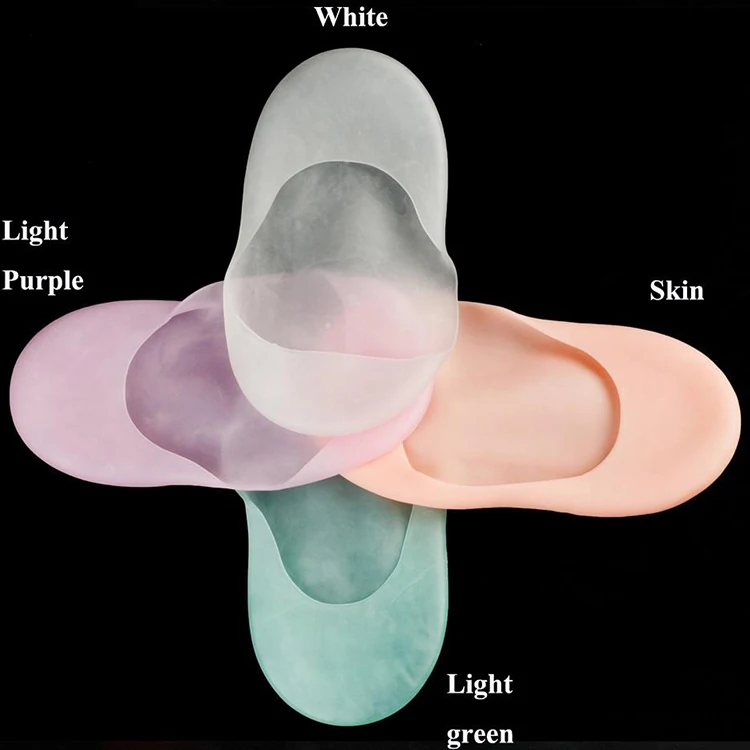 Professional Factory made Summer dance cover Soft Gel Heel Socks non-slip Gel Moisture Socks