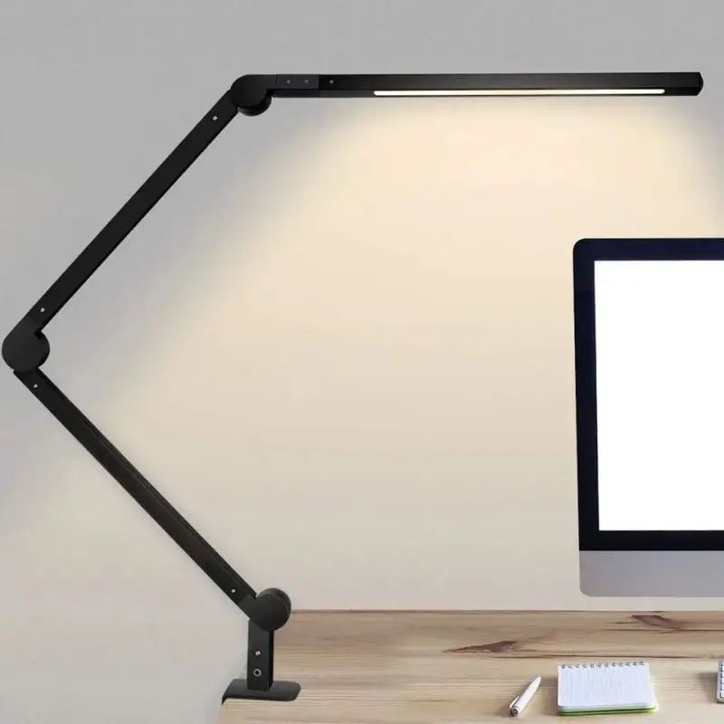 Led Desk Lamp Swing Arm Home Office Dormitory Working Studying Reading Table Lamp For Office