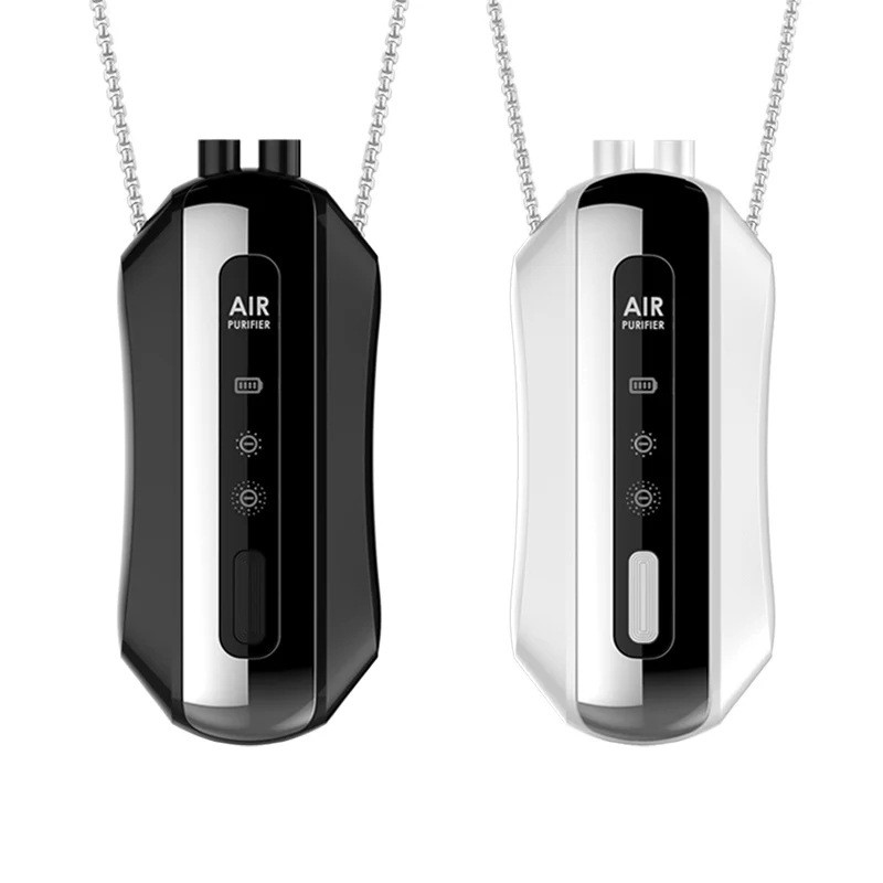 Low price Neck-type negative ion Air purification Smoke PM2.5 negative ion purifier Air Cleaner Purifiers Ionizer