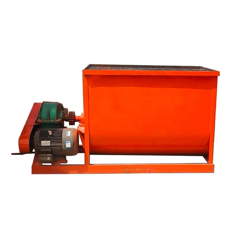 Horizontal Organic Fertilizer Mixer
