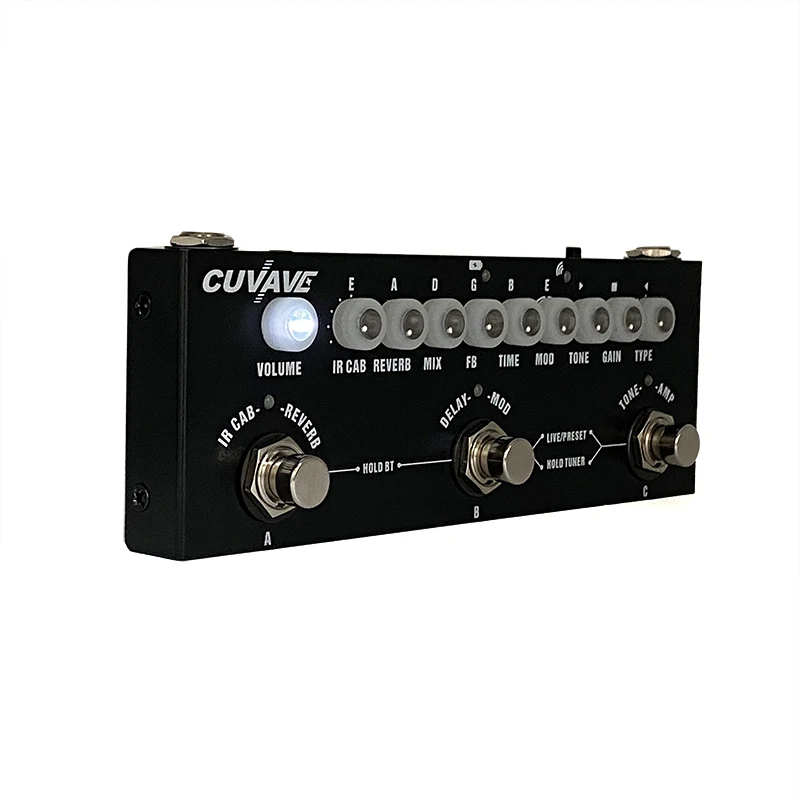  CUVAVE Cube Baby производство хор Phaser задержка реверберации искажения гитары педаль эффект многофункциональная гитарная низкая