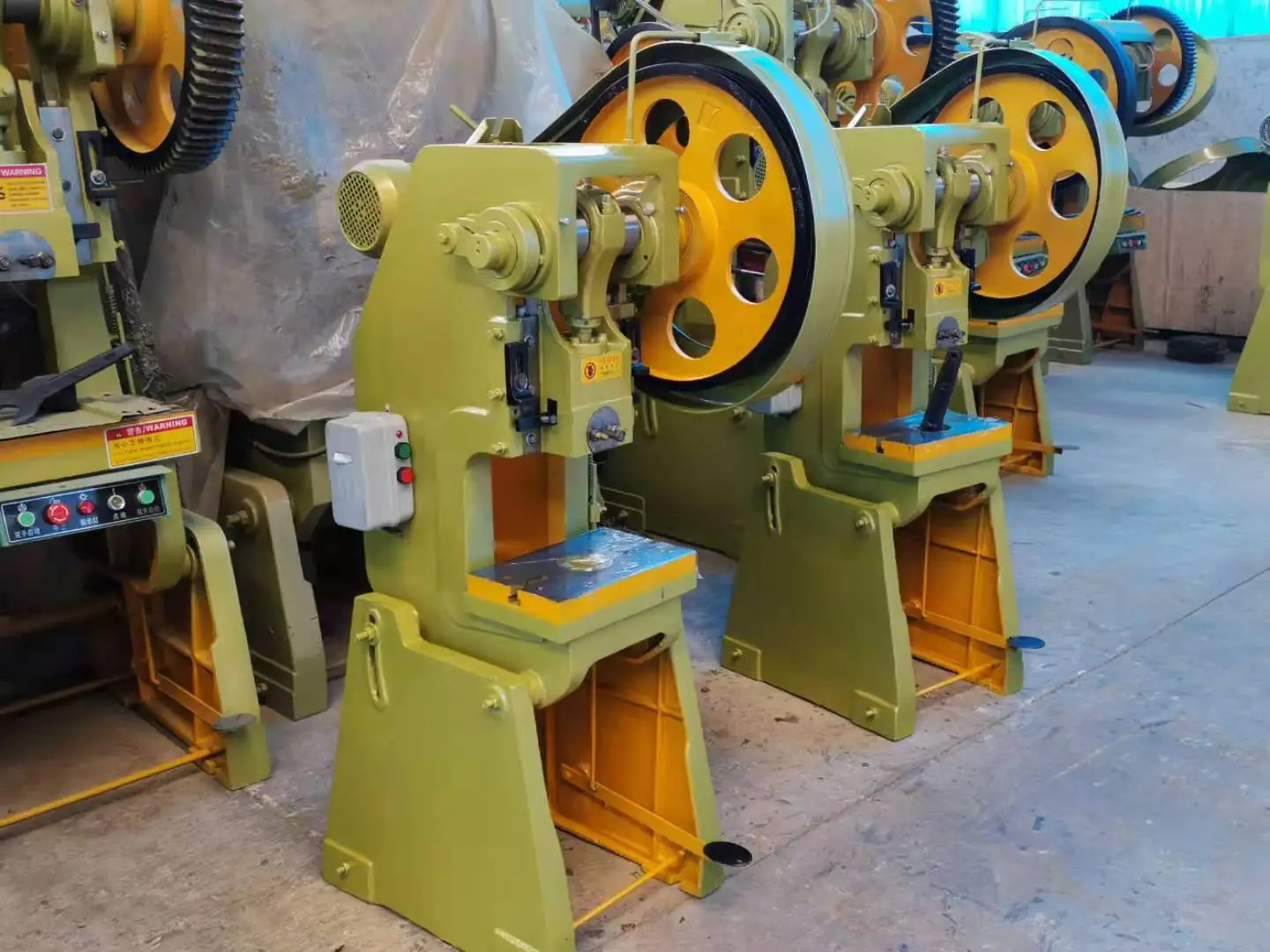 Wholesale Power Press for Mini Stroke Adjustable C Frame Punching machine J23-16T Small Type Mechanical Power Press