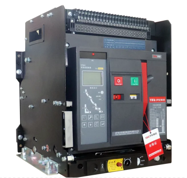 Air Circuit Breaker 630a 1600A 2000a 3000a 3 Pole 4 Pole Fixed drawer type universal distribution CW1 ACB circuit breakers