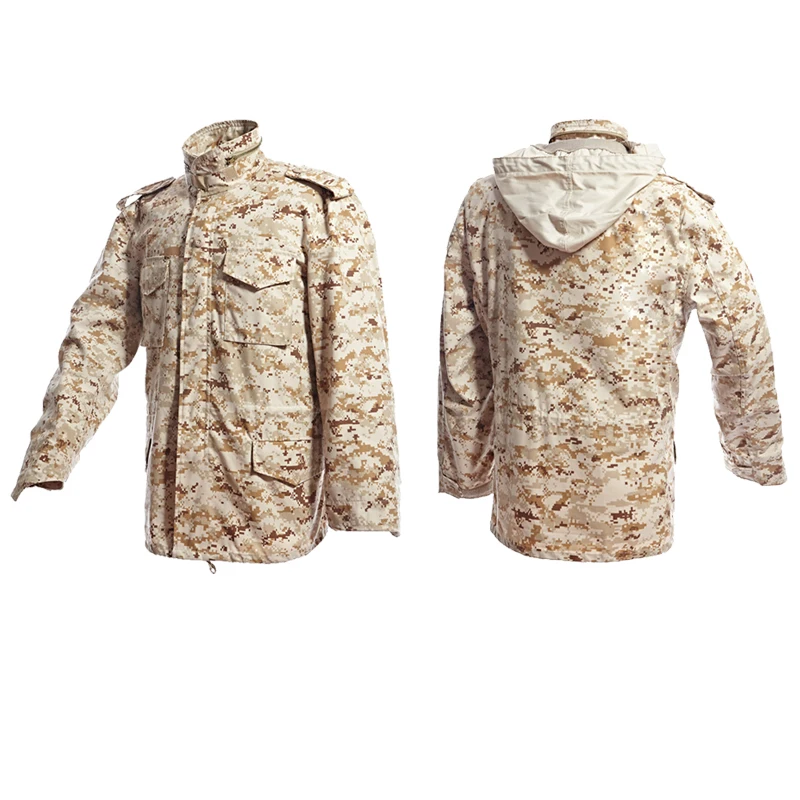 6 Color Desert Uniform Winter Men Clothing tactical Field Camouflage Jacket for Hunting Camping multicam combat suit clothes
