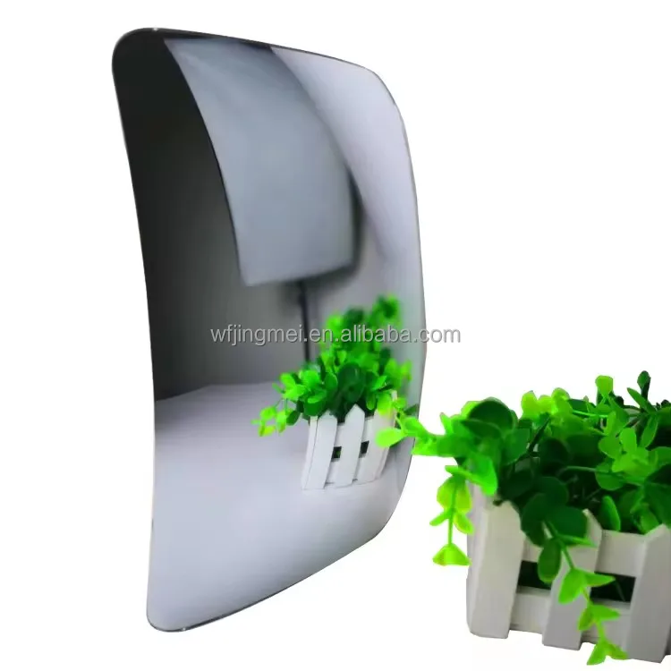 Hot selling custom 230*410mm 200*400mm convex mirror glass & concave glass flat