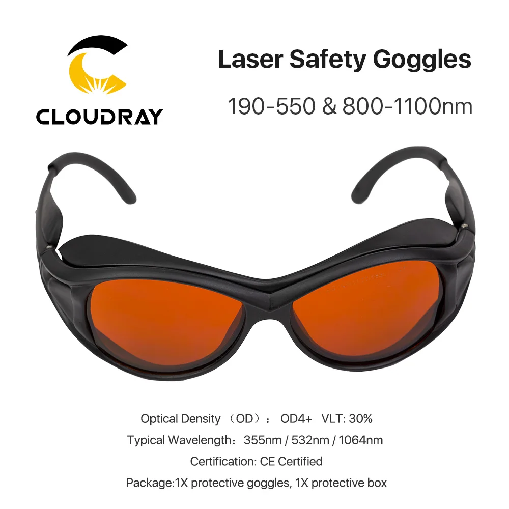Cloudray Лазерная T-3G защитные очки для лазерной