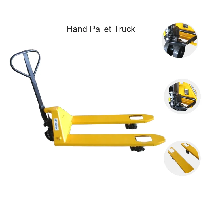 Hot Sell 3000kg Hydraulic Hand Manual Pallet Truck PU Wheels Pallet Jack