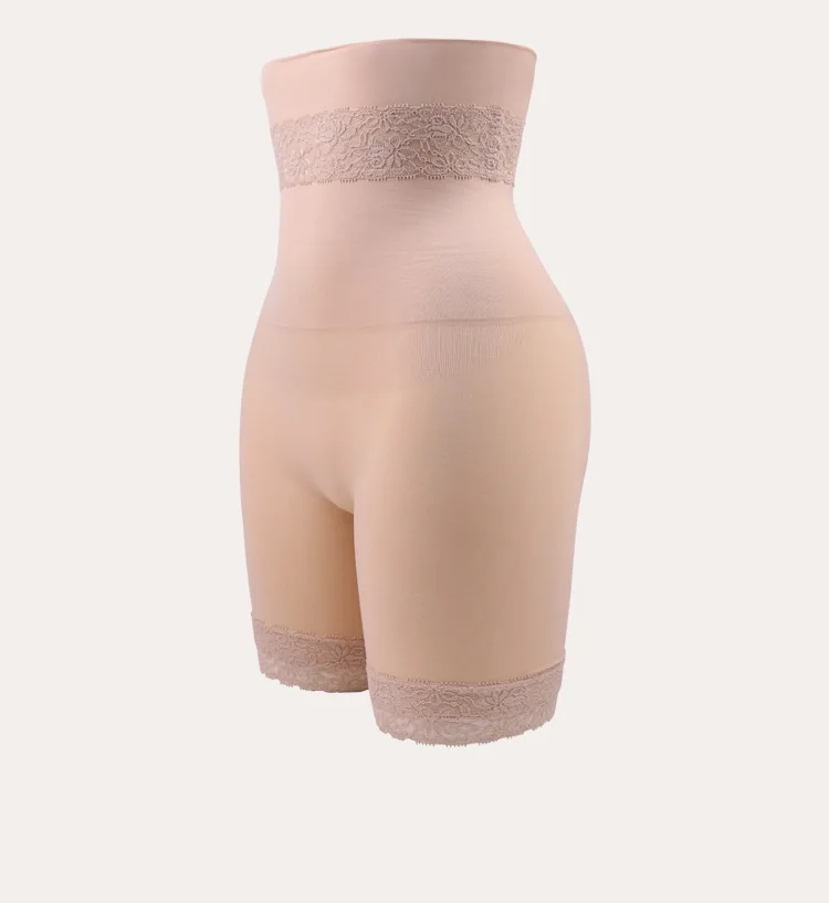 
Instock Women Shapewear High Waist Pants Seamless Lace Shorts 