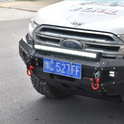 Car Steel Front Rear Bumper Auto For Mitsubishi PAJERO V93/97 Unity 4wd Car Bumper Front