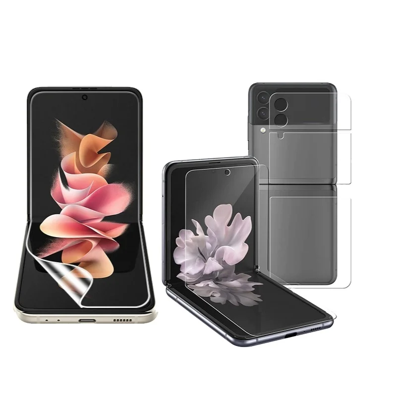 HD Гидрогелевая пленка для Samsung Galaxy Z Flip3 5G Защитная Sumsung Glaxy Zflip 3 ZFlip3 2021 6 7 дюймов не
