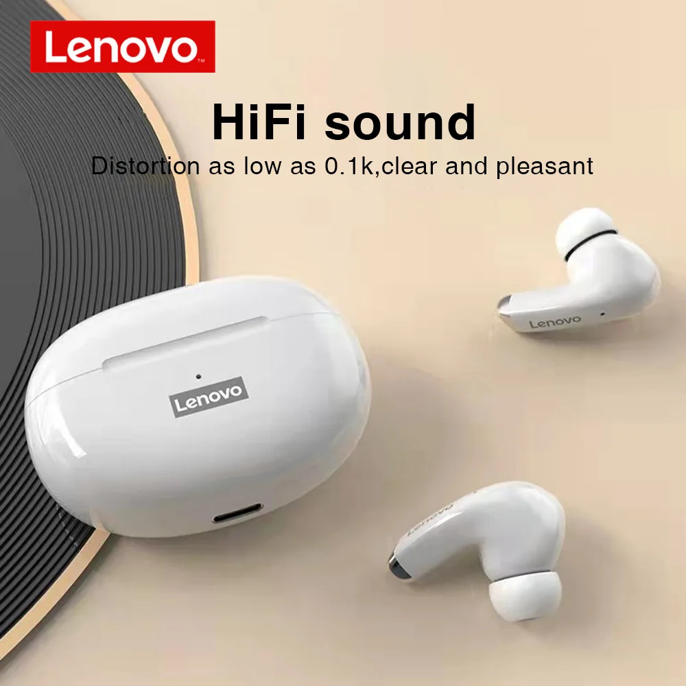Lenovo LP5 Wireless Waterproof Headset Sports Headphone StereoTWS Earbuds Low Latency Gaming Earphones LP5