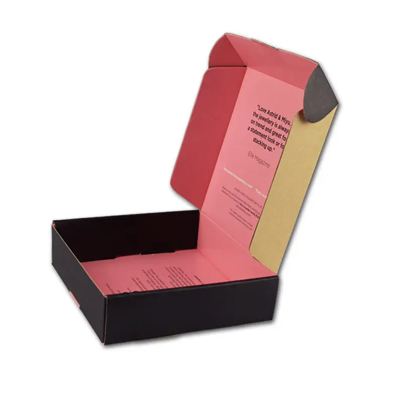 
High Quality Corrugated Gift Box with Custom Own Logo Use for Shipping 