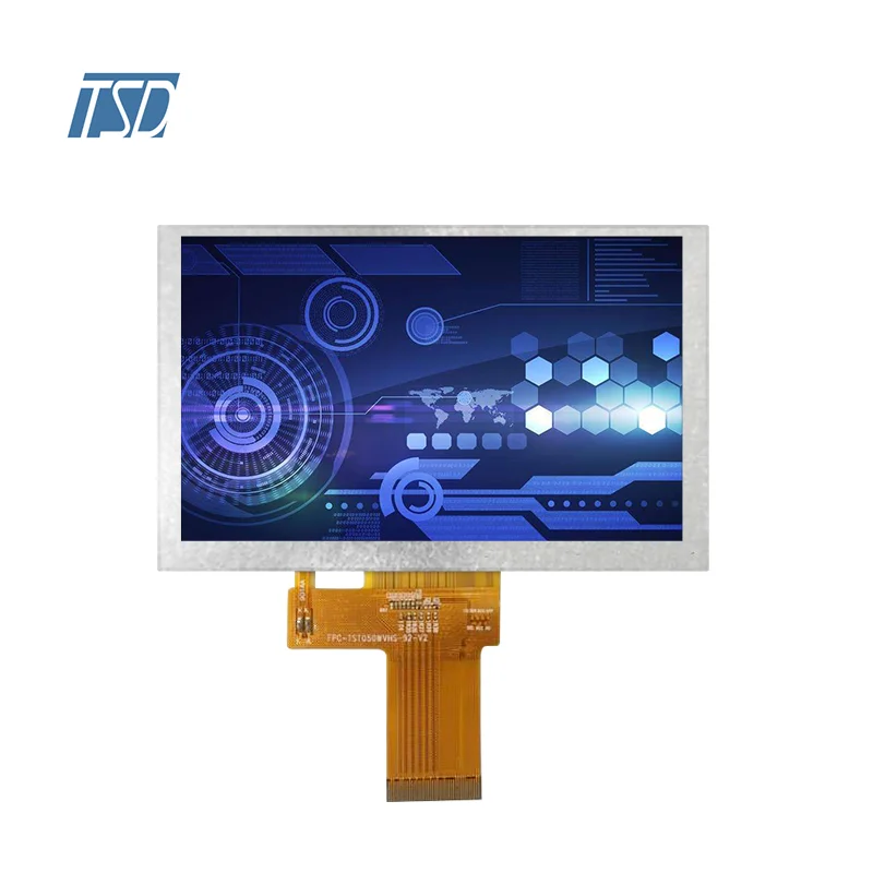480*272 10 Leds 4.3 TFT Lcd Capacitive Touch Screen Panel 4.3 Inch Tft Lcd Display Module