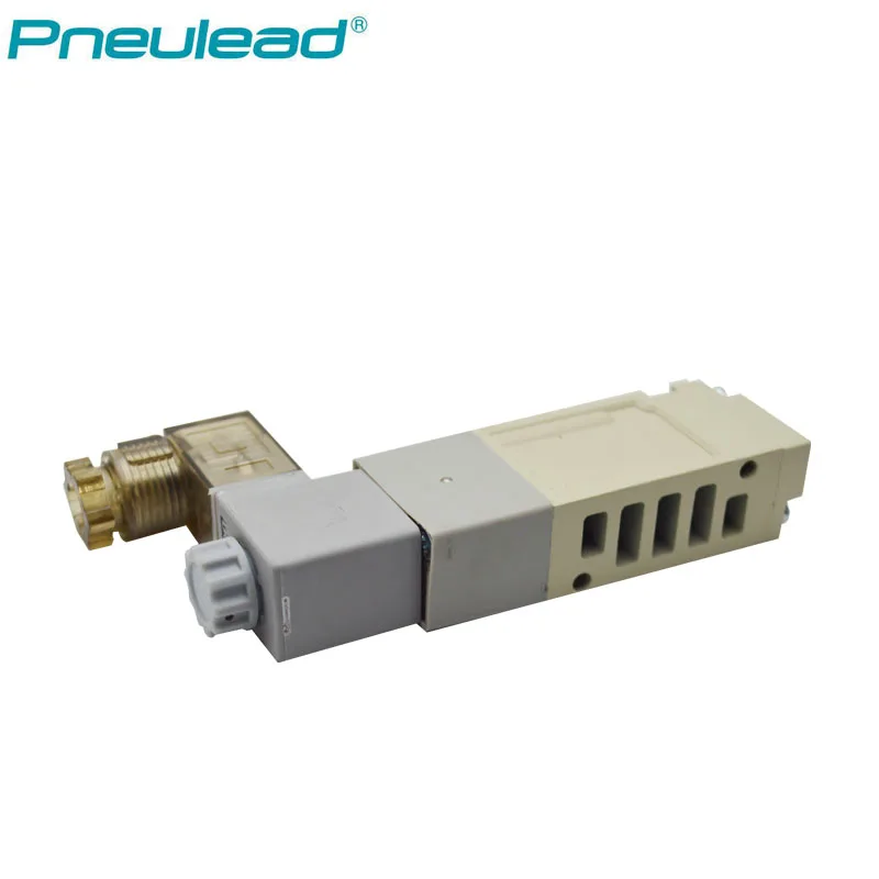 Pneulead Pilot Operated 5 Port base Mounted Solenoid Valves VG1140-00