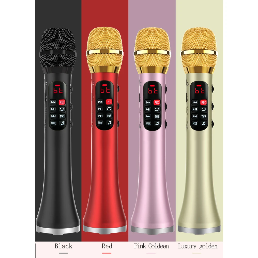 L-1038 New Karaoke microphone speaker ,Proolin Factory supply