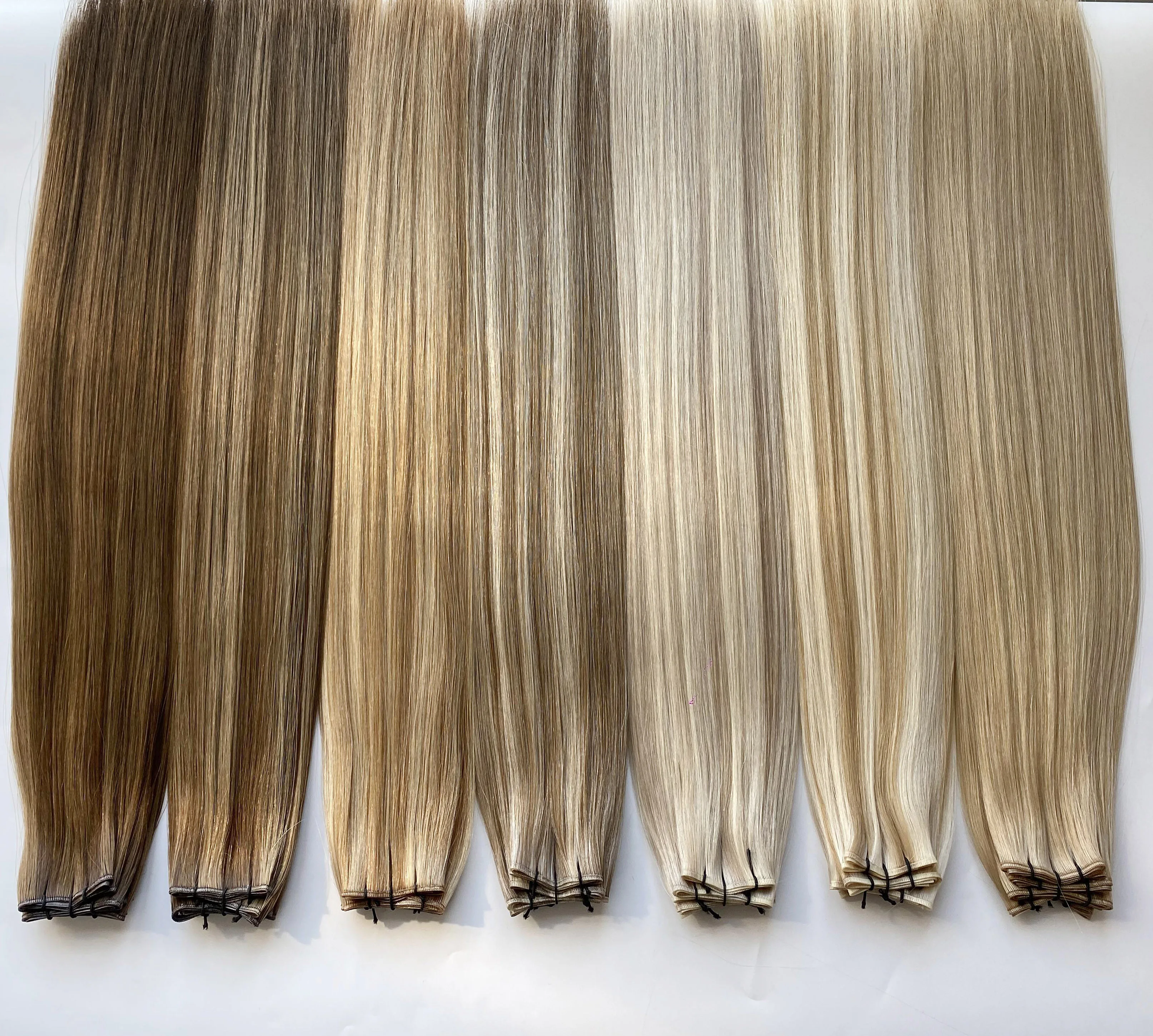 2024 Large Stock Ready Shipment Wholesale Bulk Genius Weft Human Hair Extensions