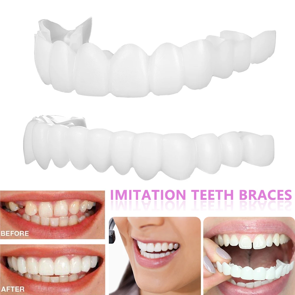New Upgraded Teeth Whitening Denture Teeth Temporary Teeth Tooth Cover Veneers