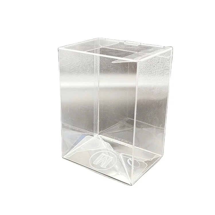 Cube Gift Acetate Box Transparent PET Cake Packaging Boxes