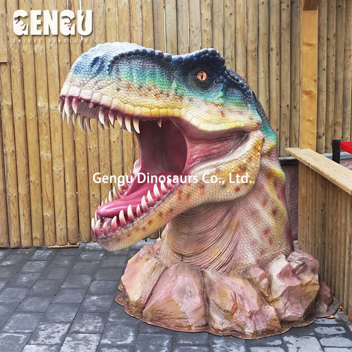 Натуральный размер, Стекловолоконные животные, динозавры, уличная игровая площадка