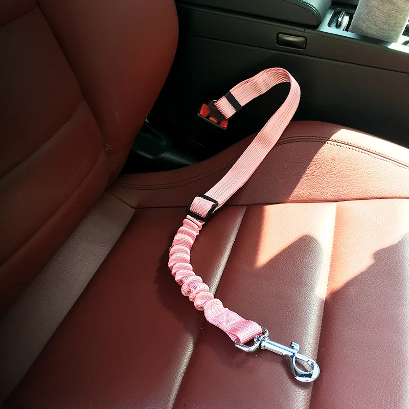 Dog Seatbelt, Upgraded Dog Seat Belt Dog Car Seat Belt for Vehicle Nylon Pet Safety Seat Belts Heavy Duty Durable Car Harness