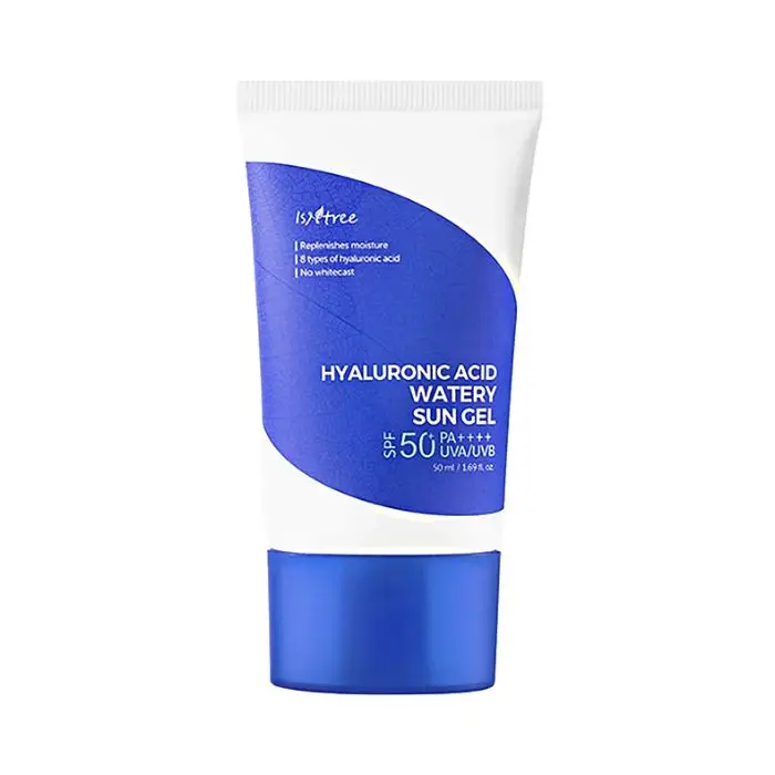 Korea Isntree Hyaluronic Acid Natural Sunblock Cream Watery Sun Gel SPF50+ PA+++  Sunscreen