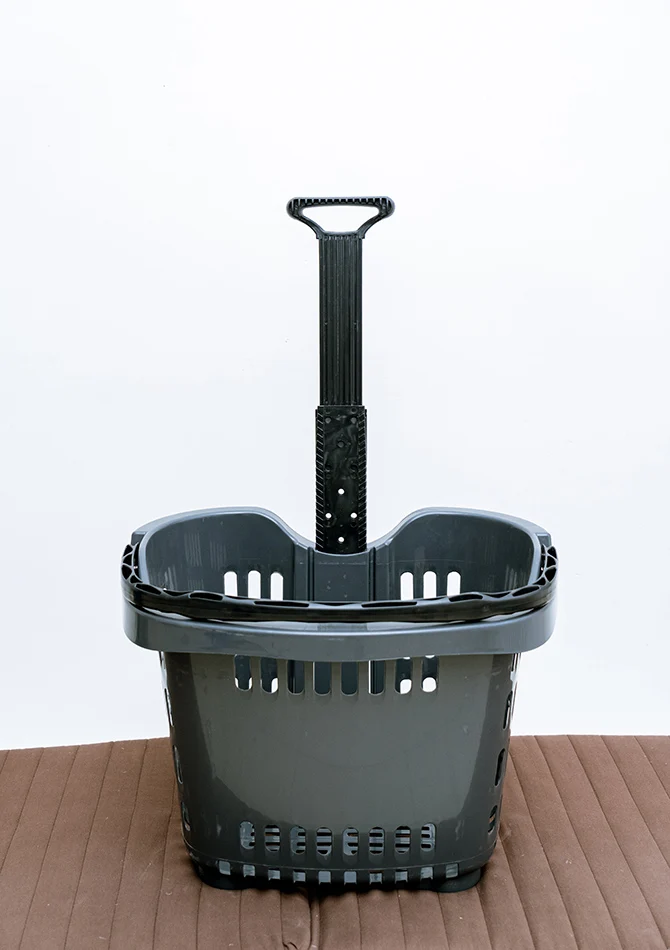 2024 горячие продажи корзины для покупок с колесами корзина супермаркетов