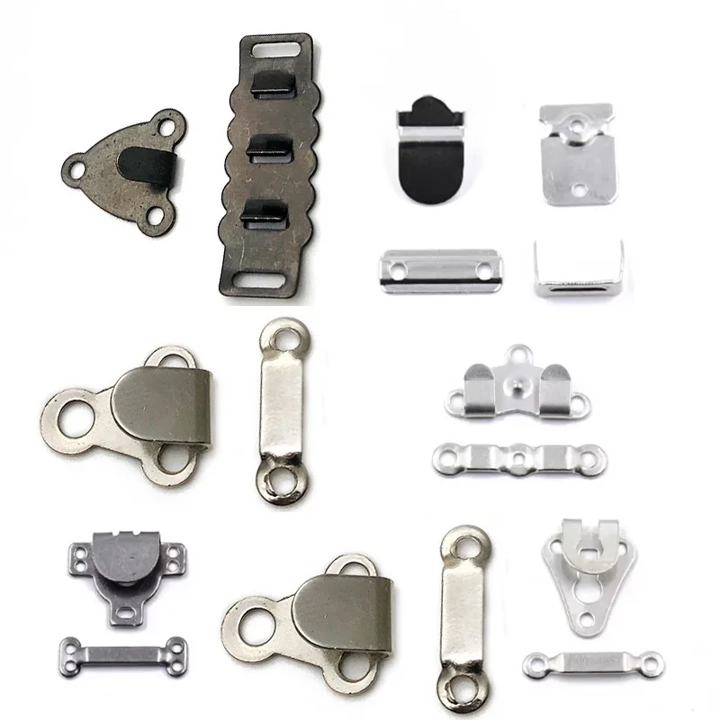 High Quality Brass Buttons Metal Buckles Trousers Hook And Bar For Pants