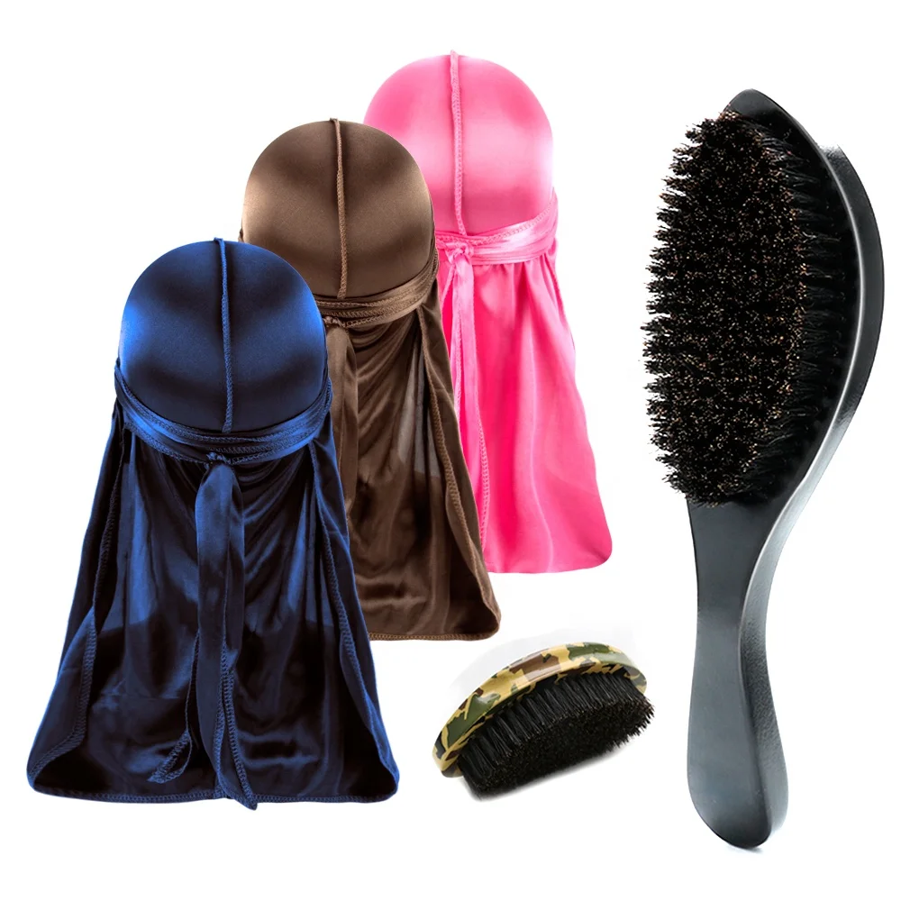 Многоцветная шелковистая атласная Мужская кепка durag du rag на заказ