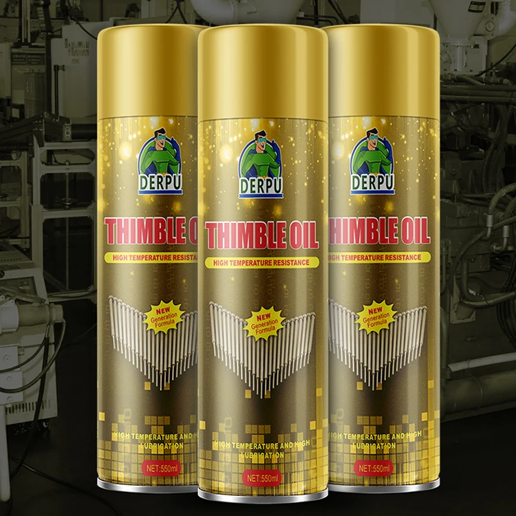 Наперсная смазка DERPU, многофункциональный смазочный агент, спрей, аэрозольный промышленный смазочный спрей