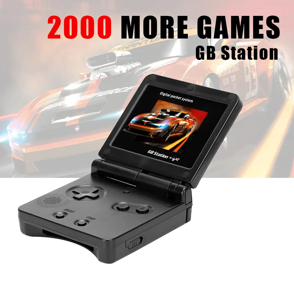 Свет Мальчик SP PVP ретро мини Ручные игры построен в 2000 игр портативный игровой консоли 2 7 'ЖК-экран 8
