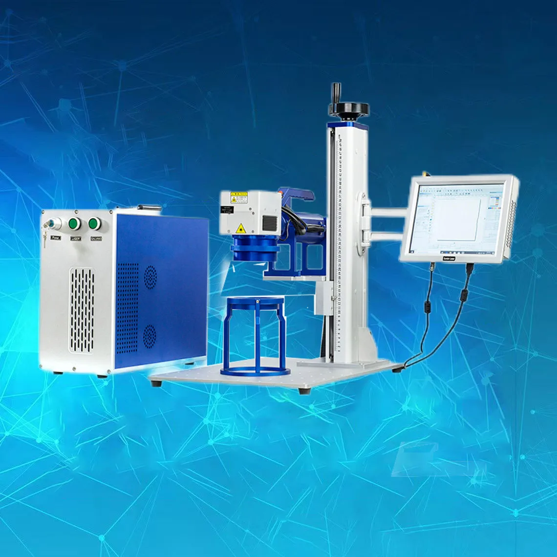 High Quality  High Accuracy Handheld Portable Type Handheld Fiber Laser Marking Machine For Metal And jewel