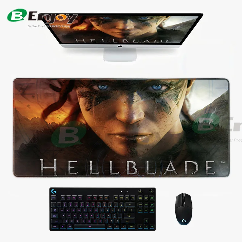 Large Mouse Pad Gamer with Stitched Border Personalized DIY Pad Mouse Custom