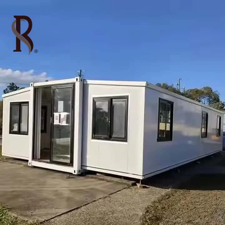 Rising Customized Windproof Prefab Fast Build prefab house 20ft Modular Folding Container Hotel House Small Container house
